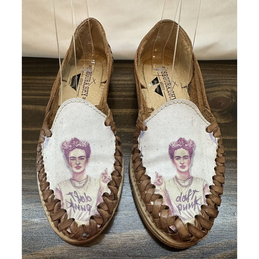 Segura, Shy FRIDA KAHLO Huaraches Sandals Slip On Women's SIZE‎ MX 23 (US 6)